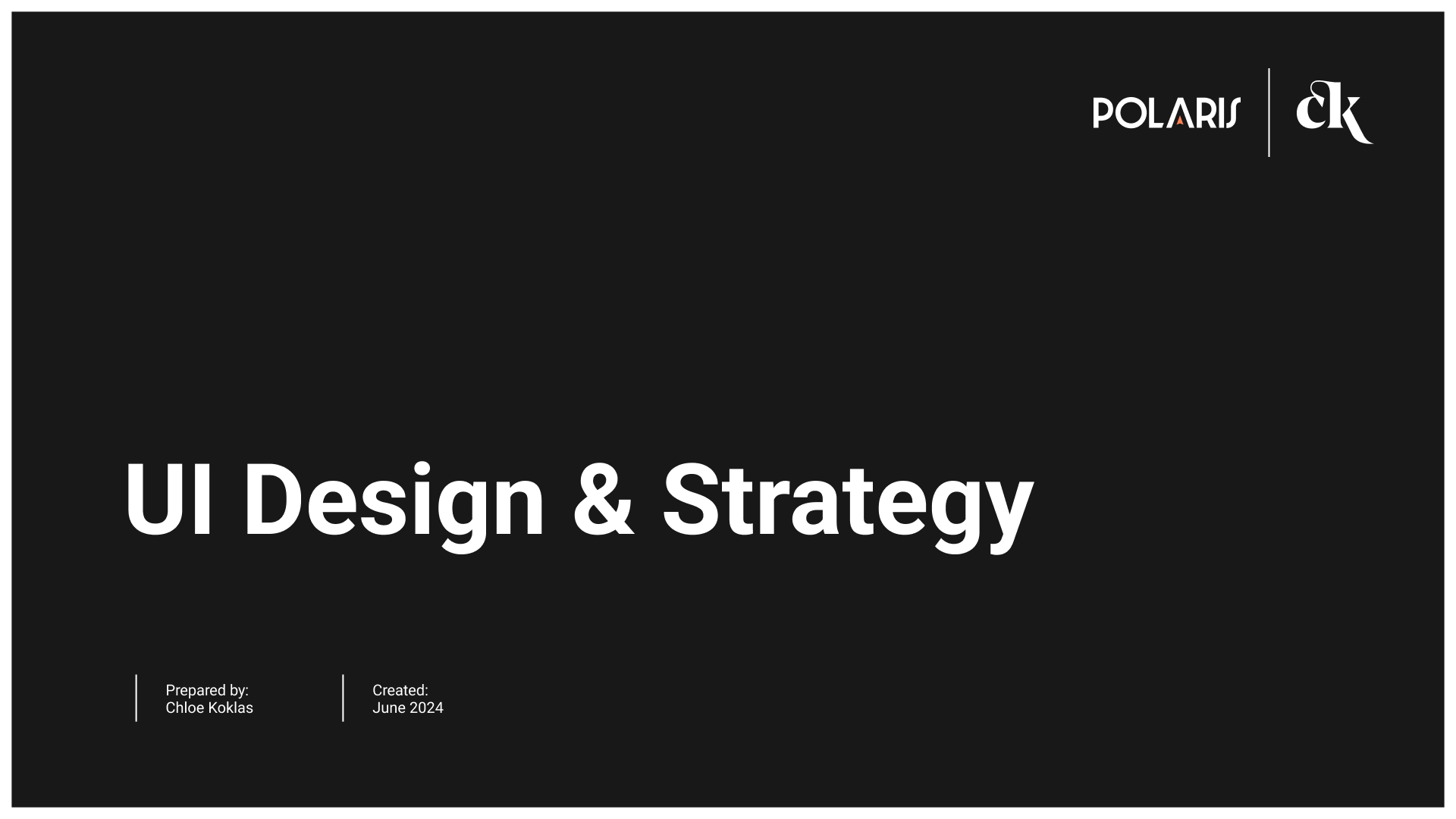  To see the full PDF presentation, click  here.  To see the full client presentation video, click  here.  