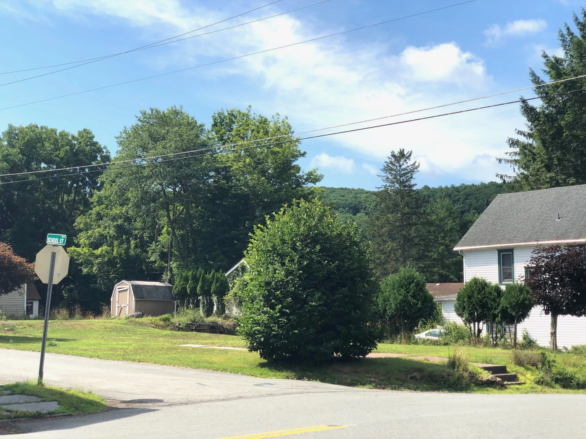 30 acre lot with longrange mountain views in the heart of Sullivan