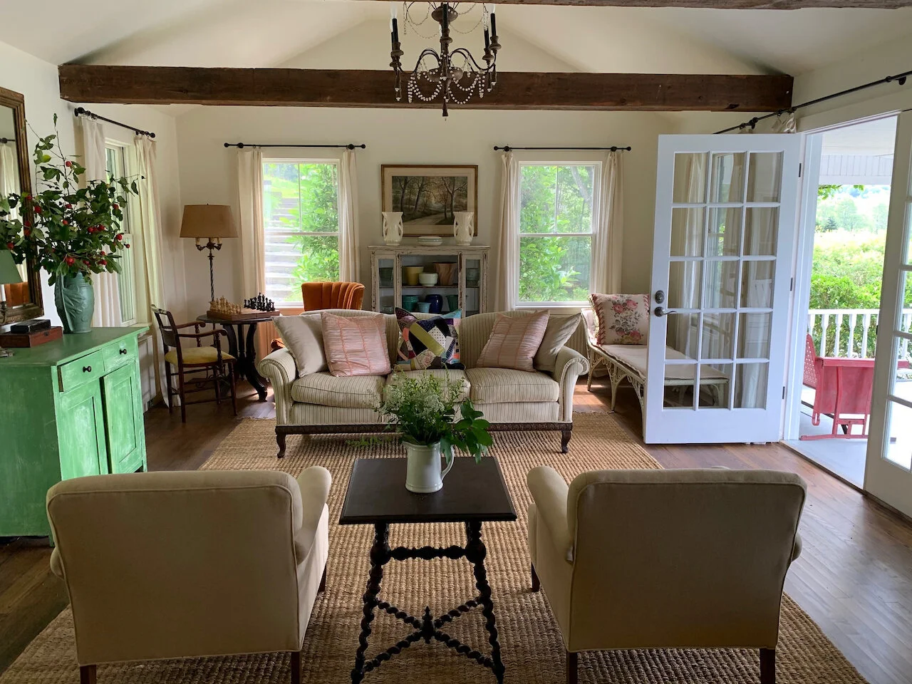 Catskills cottage for sale 3BR, incredible views and sunsets — Country