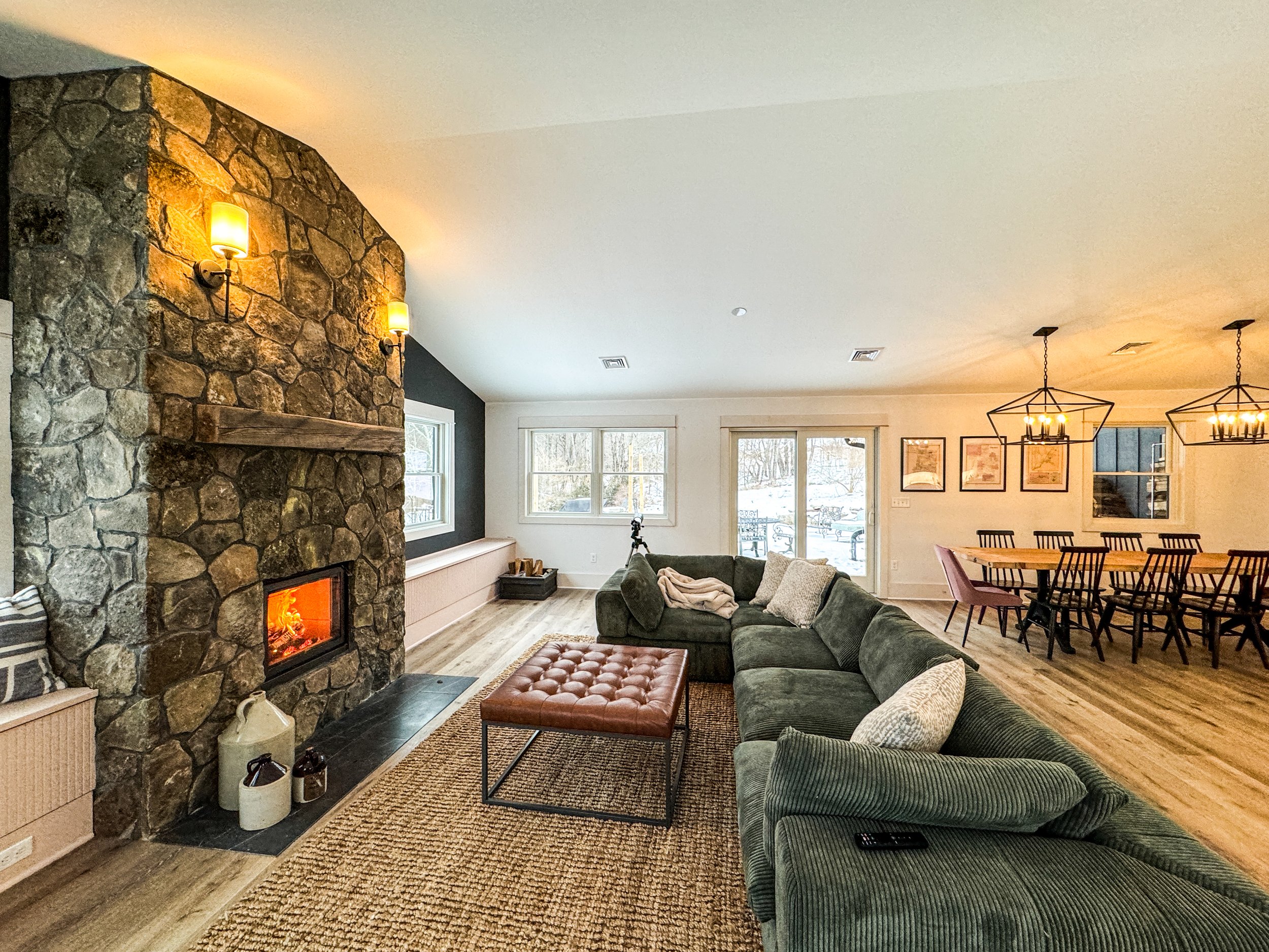 Sullivan County house with fireplace