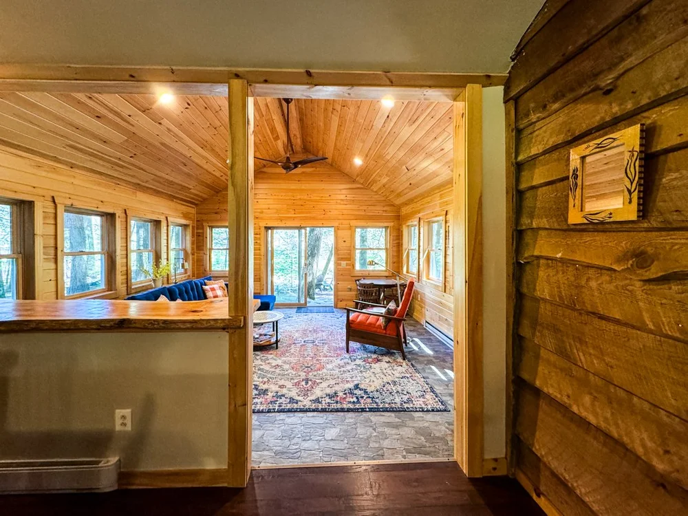Claryville cabin in the woods, on Neversink River for sale — Country