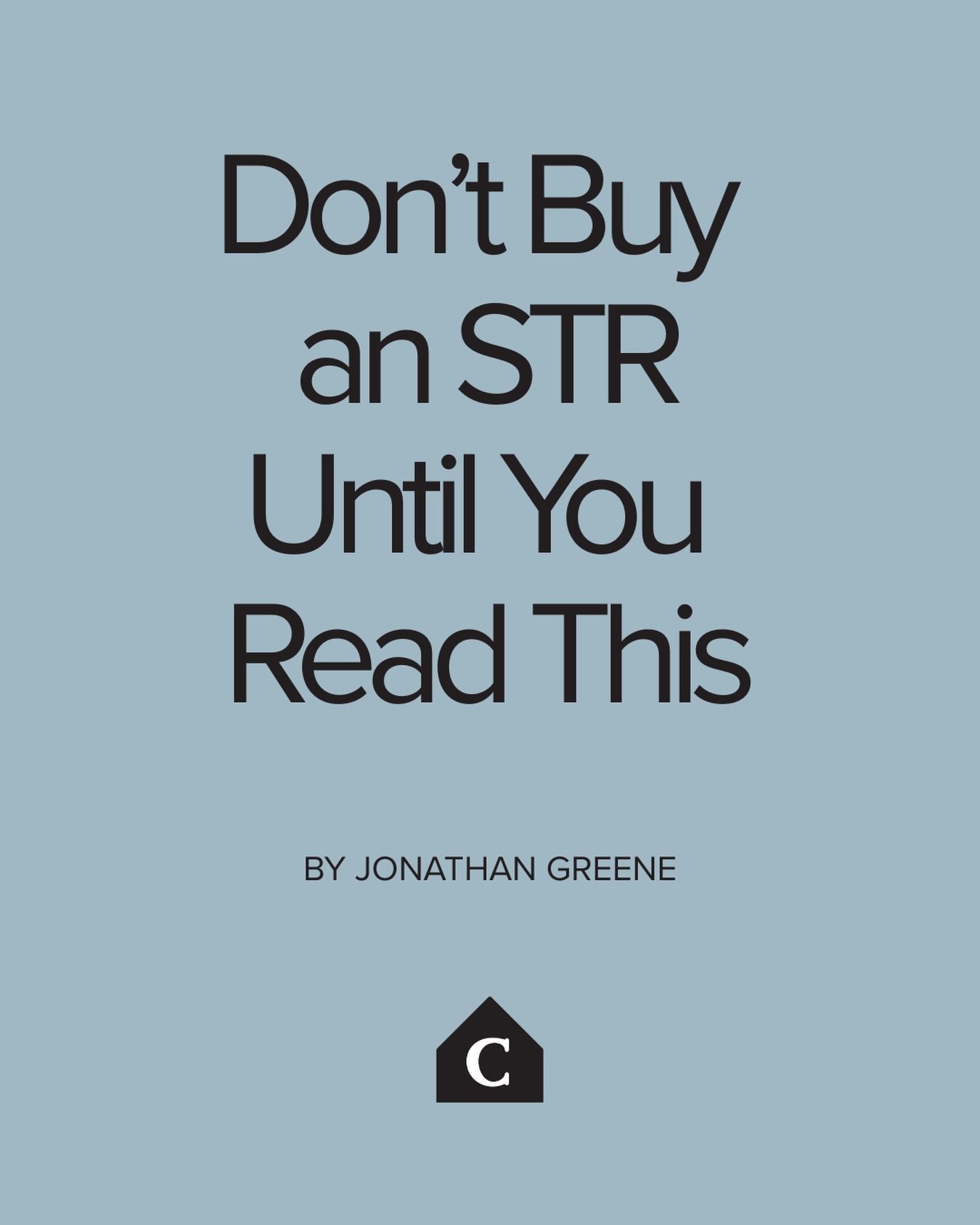 Most buyers focus on listings, not strategy. But your long-term success with a short-term rental starts with 5 core decisions. Discover them here before you buy.

Country House Realty&rsquo;s Associate Broker, Jonathan Greene @zenupstate, has compile