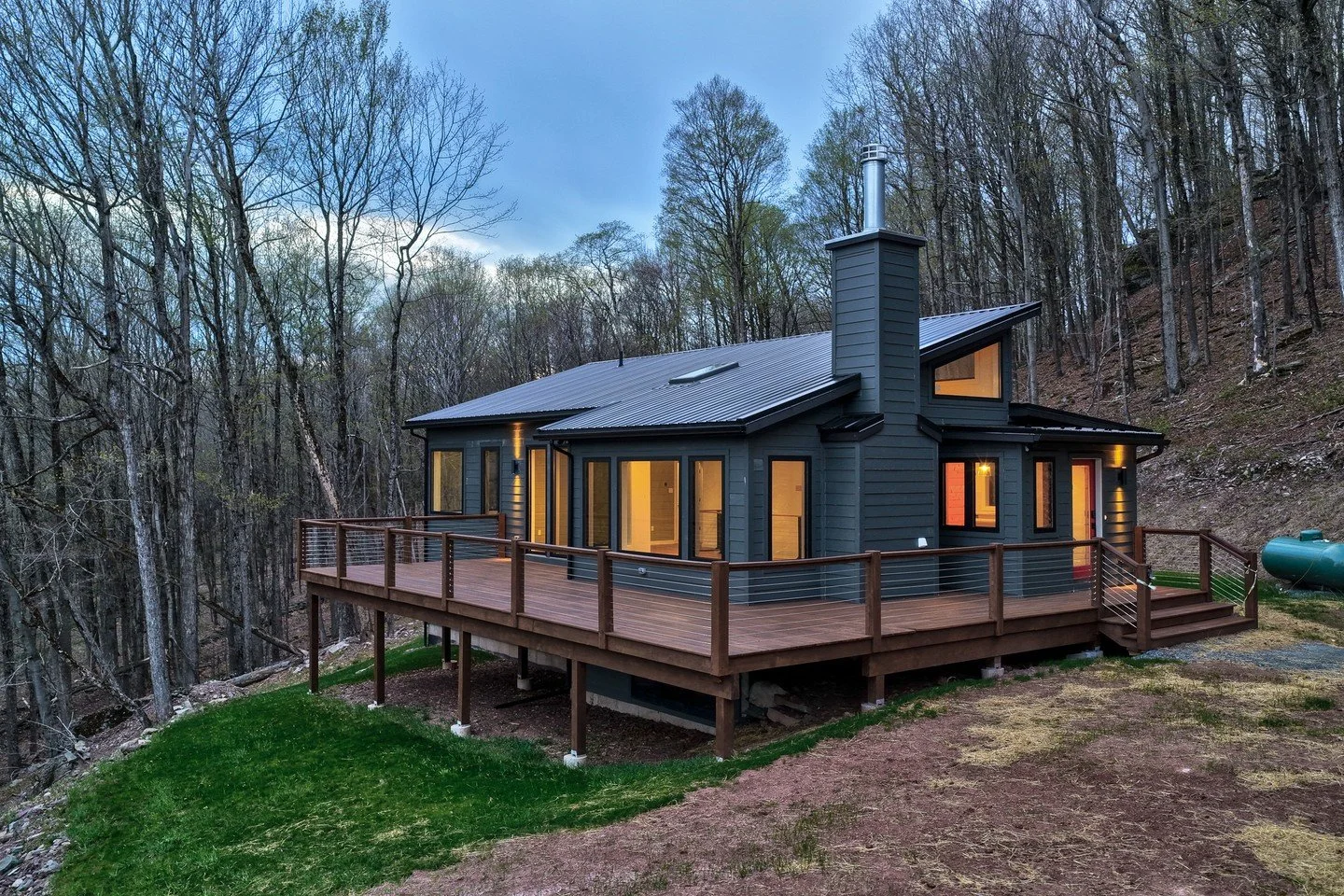 💫 NEW Sweeping southerly views over rolling Catskill hills, 21 pristine acres, and one of Catskill Farms' most sought-after designs. Overlook Circle is a newly built four-bedroom modern ranch in Fremont Center that delivers where it counts: picture 