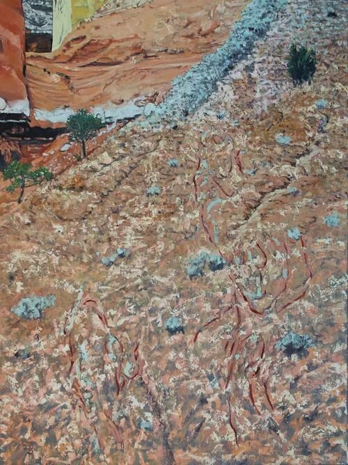 Intuited Embedded Fundamentals, 2013. 40 x 30 inches. 