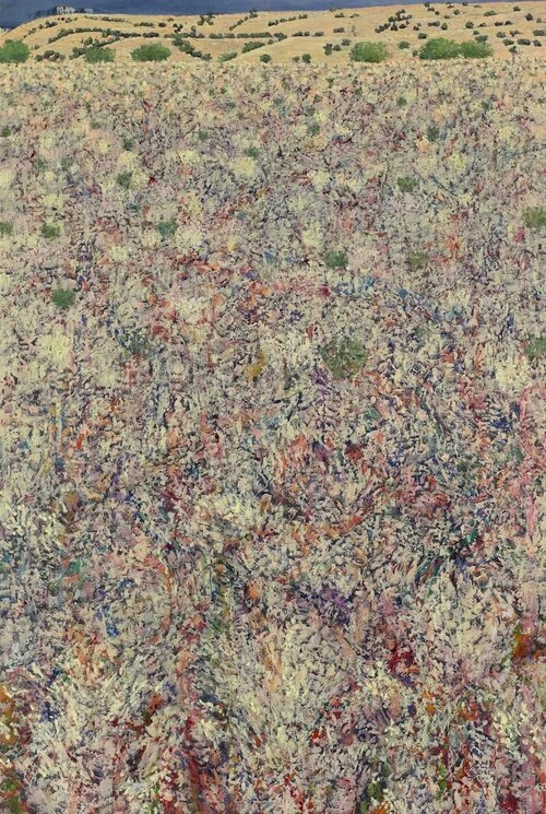 Resolving Contingent Permutations High Desert, 2008. Oil on canvas. 60 x 48 inches. 