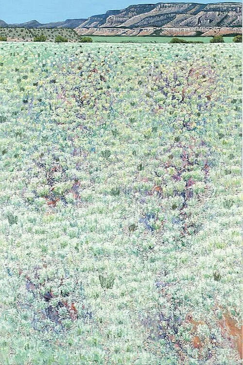 Acknowledged Simultaneous Contrapositions High Desert, 2007. Oil on canvas. 72 x 47 inches. 