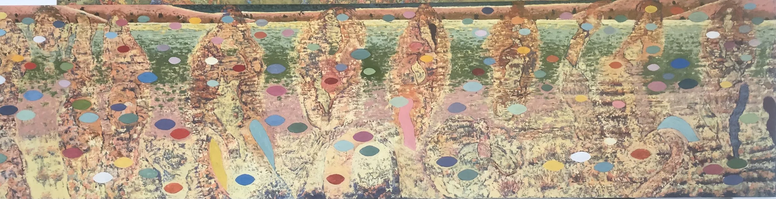Music, 2021. Oil on canvas. 36 x 120 inches. Catalog number 22015.