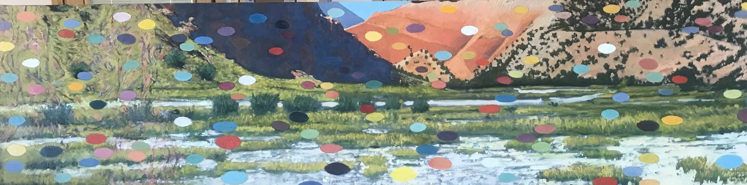 Music, 2021. Oil on canvas. 24 x 48 inches. Catalog number 22019.
