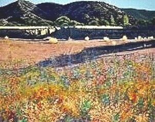 Observed Transitional Interlocked Correspondences, 2011. Oil on canvas. 48 x 60 inches. 