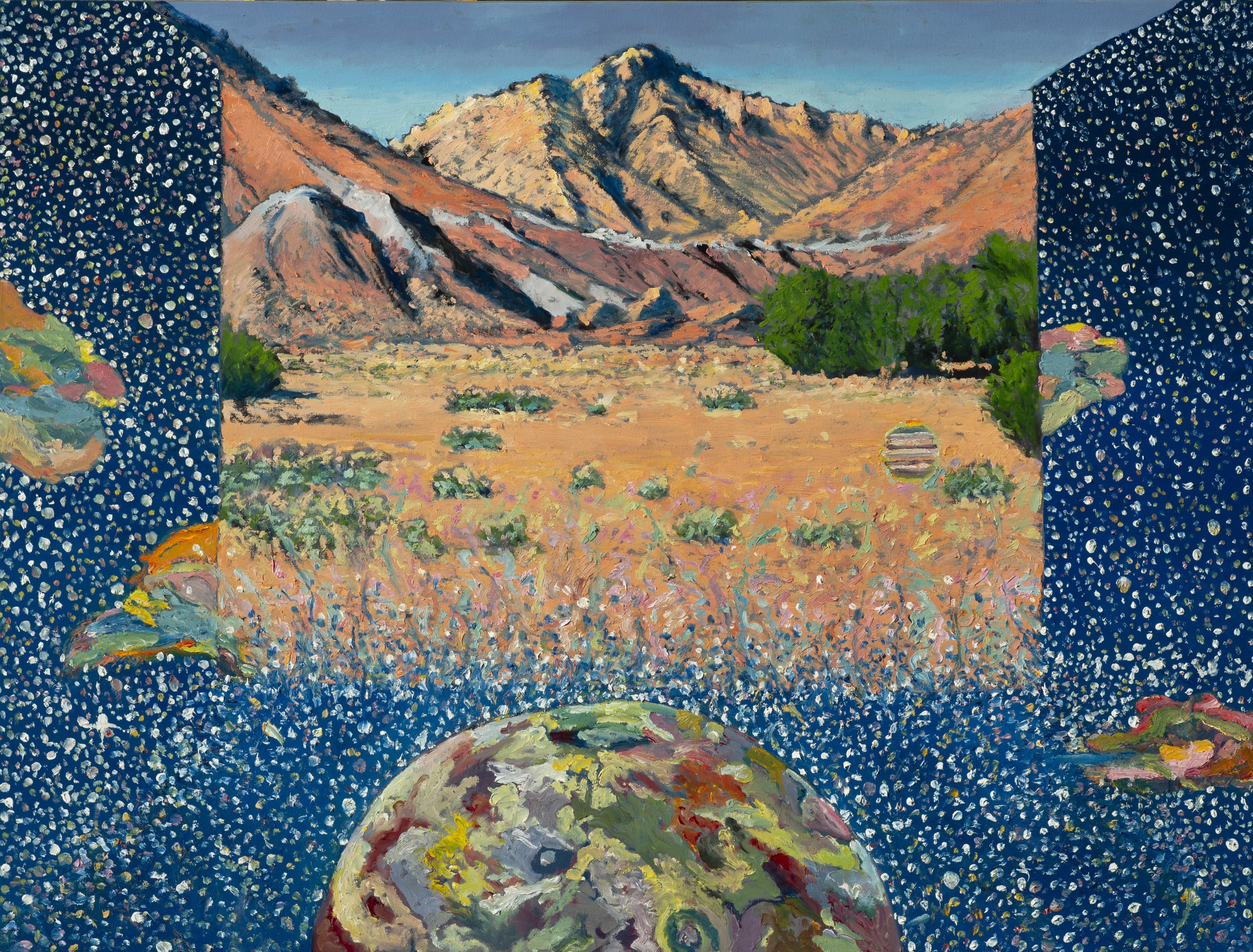 Determined Incongruous Arising, 36 x 40", 2026.