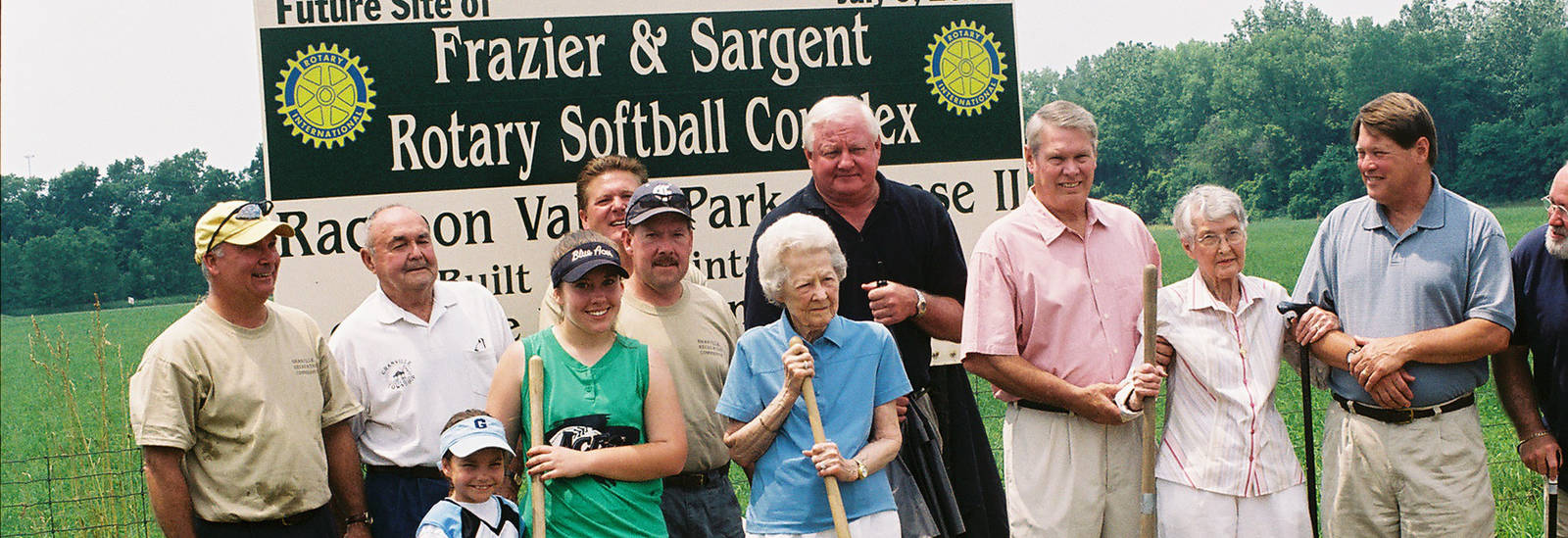 Softball Field Dedication