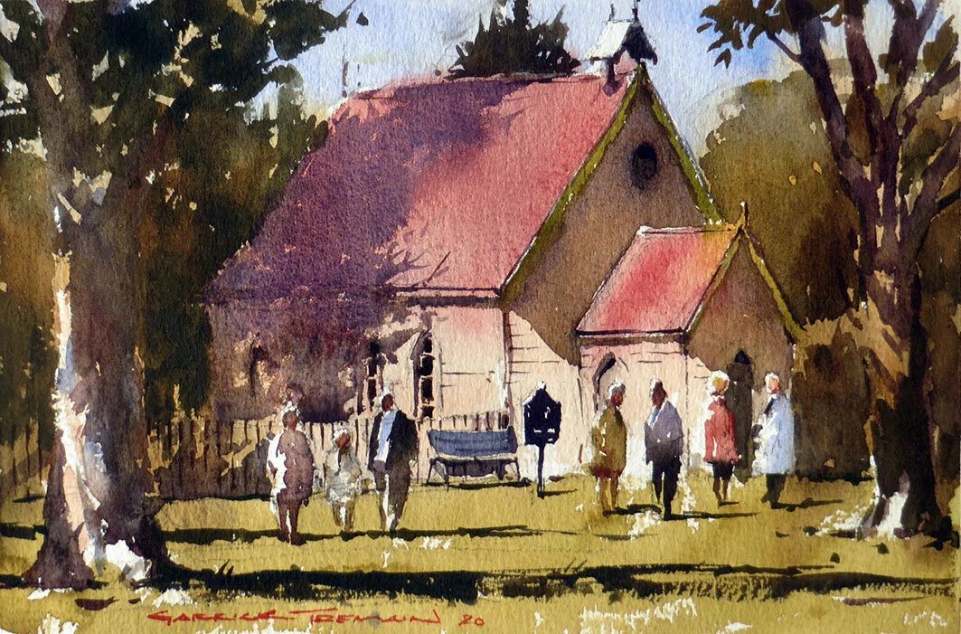 The faithful, St Pauls, Arrowtown. 2020 SOLD