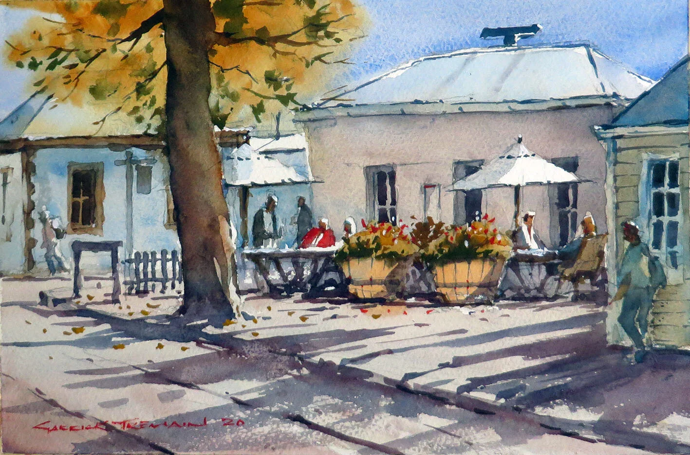 At THE TAP, Arrowtown.