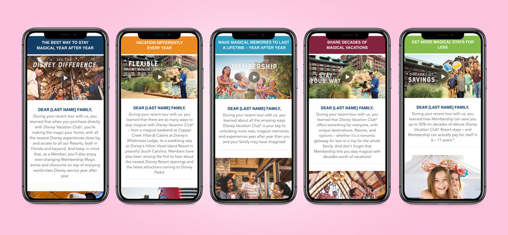Disney Vacation Club</br>Print + Digital CRM