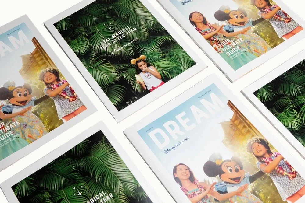 The Disney Vacation Club Dream Book — A Ninety Page Travel Magazine