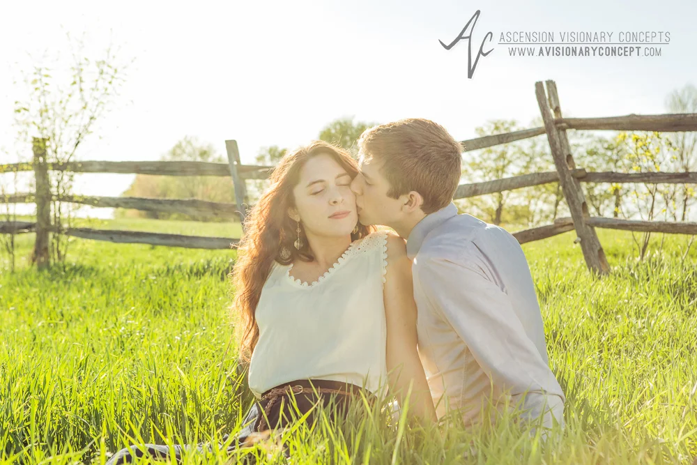 Buffalo Engagement Photography: Knox Farm