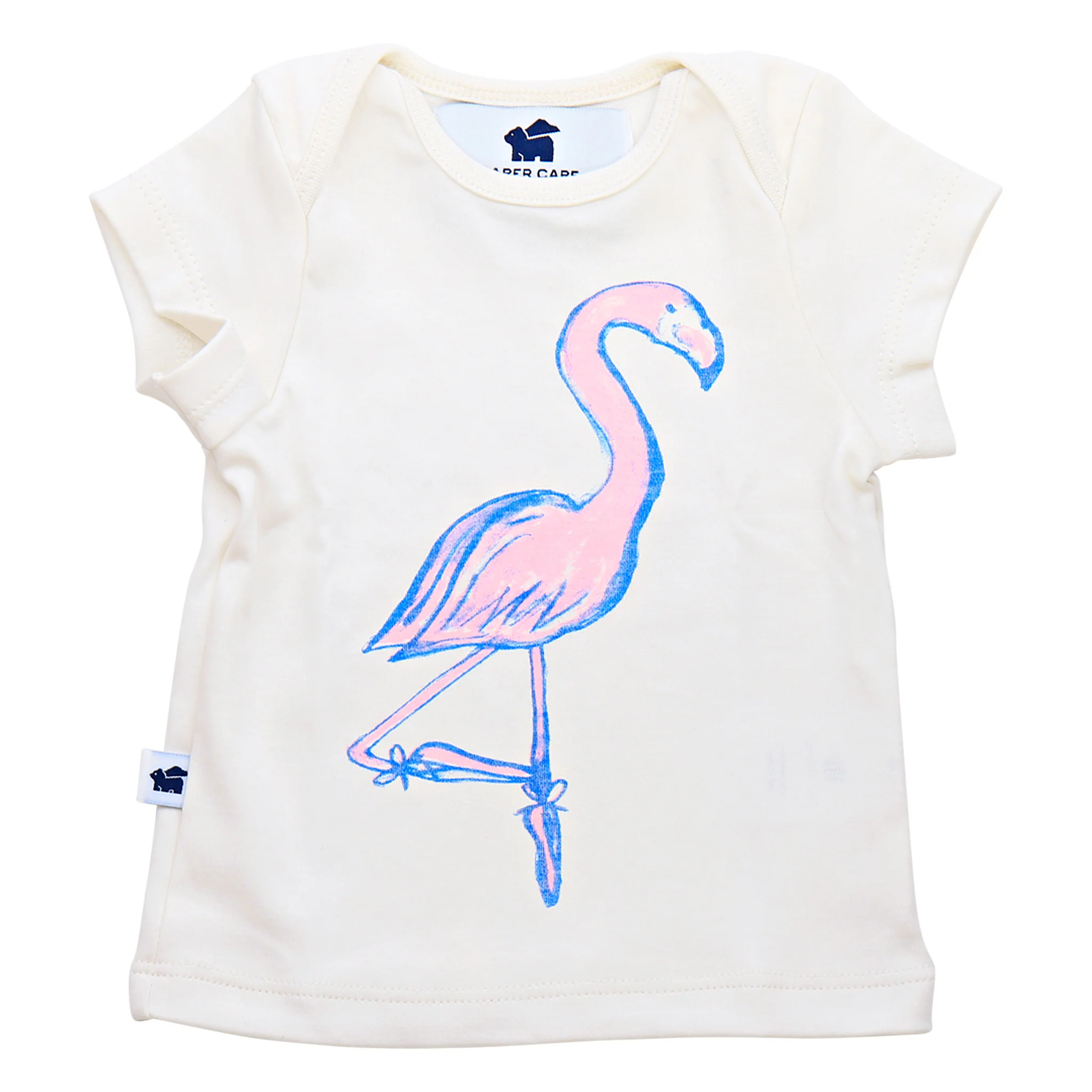 Shop the Short Sleeve Graphic Tee (flamingo) at Paper Cape .