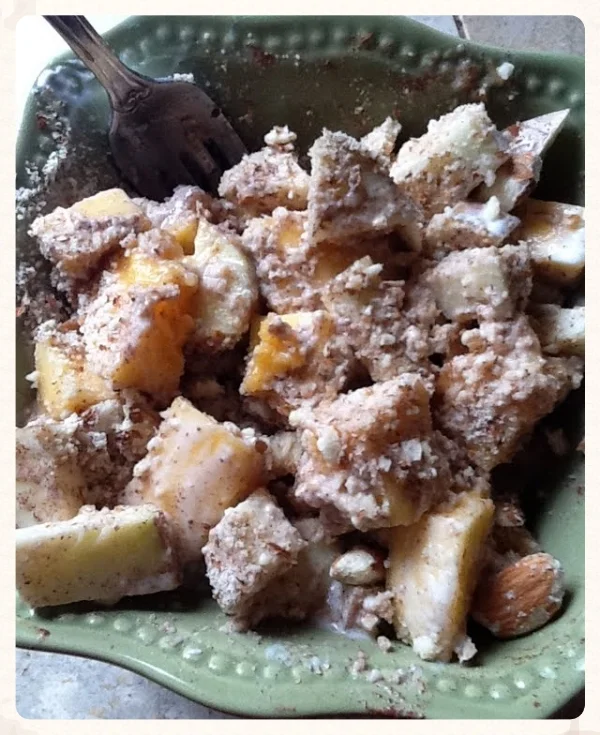 Papaya Coconut Apple Salad