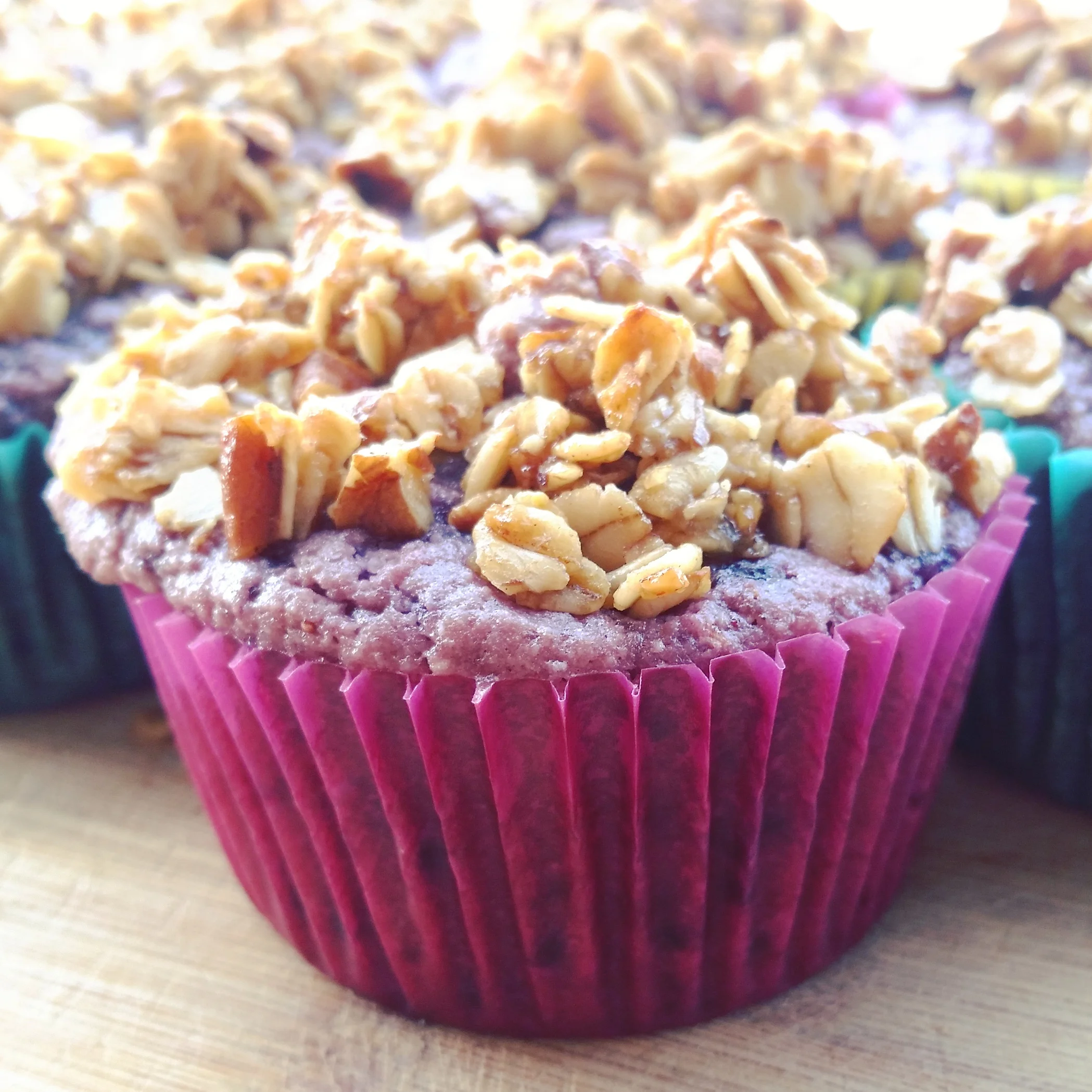 Yumberry Lemon Muffins (Paleo, Almond Flour)