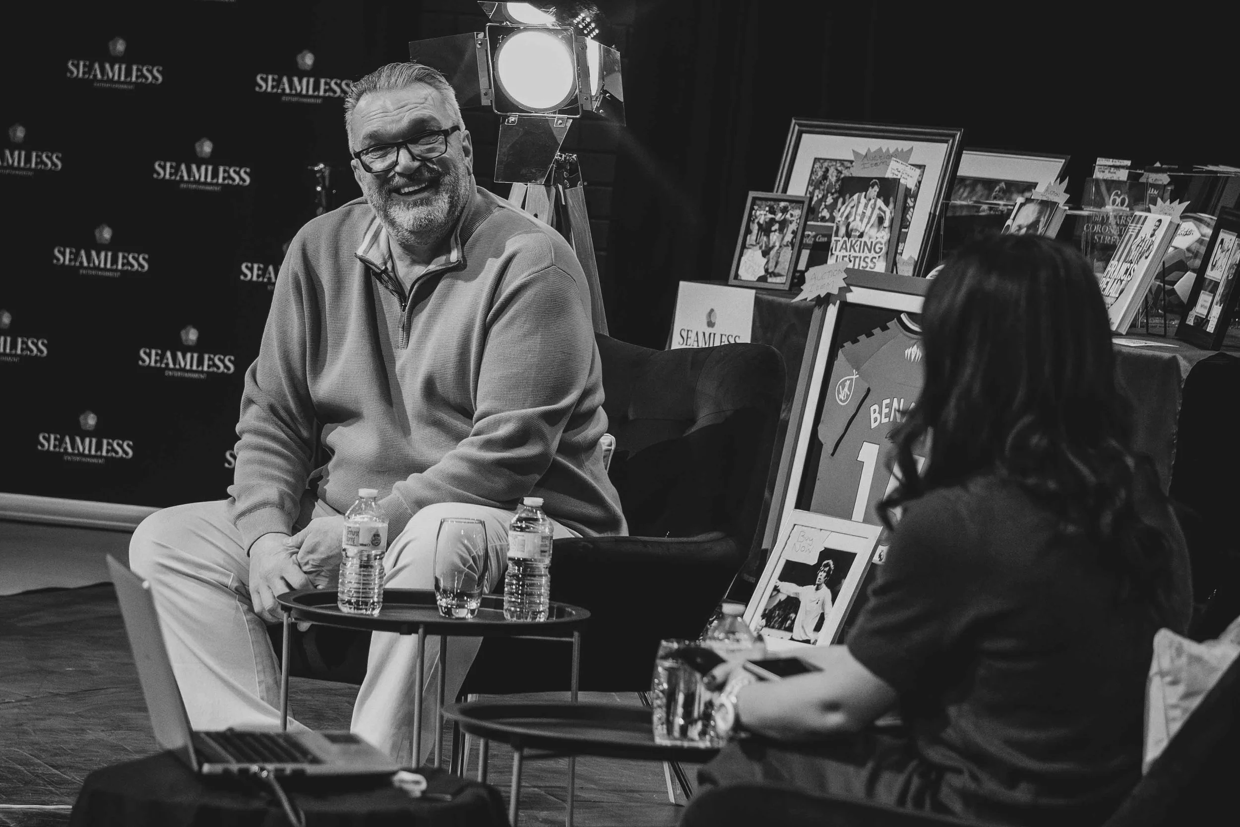 An Evening with Neil Razor Ruddock at Medina Theatre: Seamless ...
