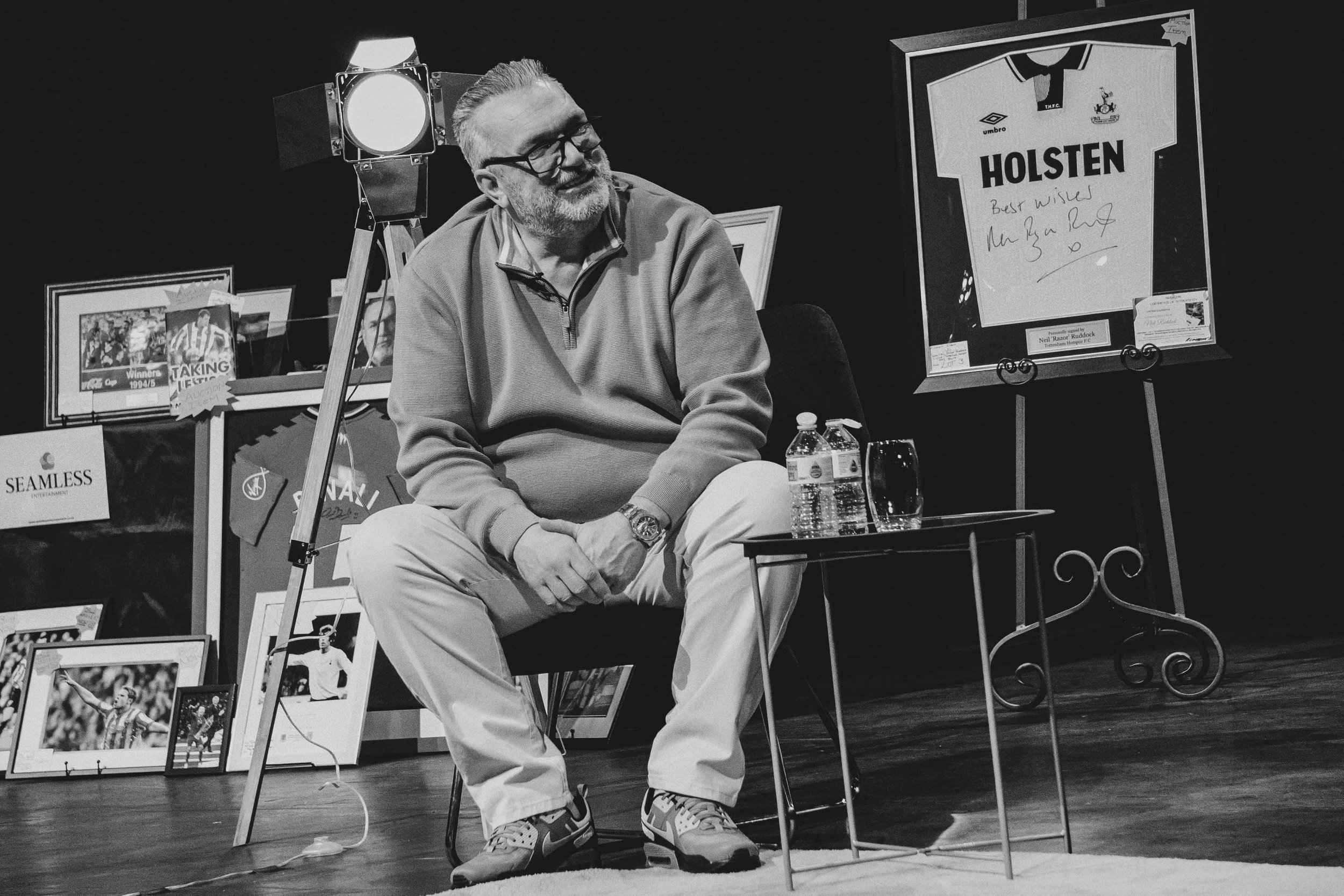 An Evening with Neil Razor Ruddock at Medina Theatre: Seamless ...