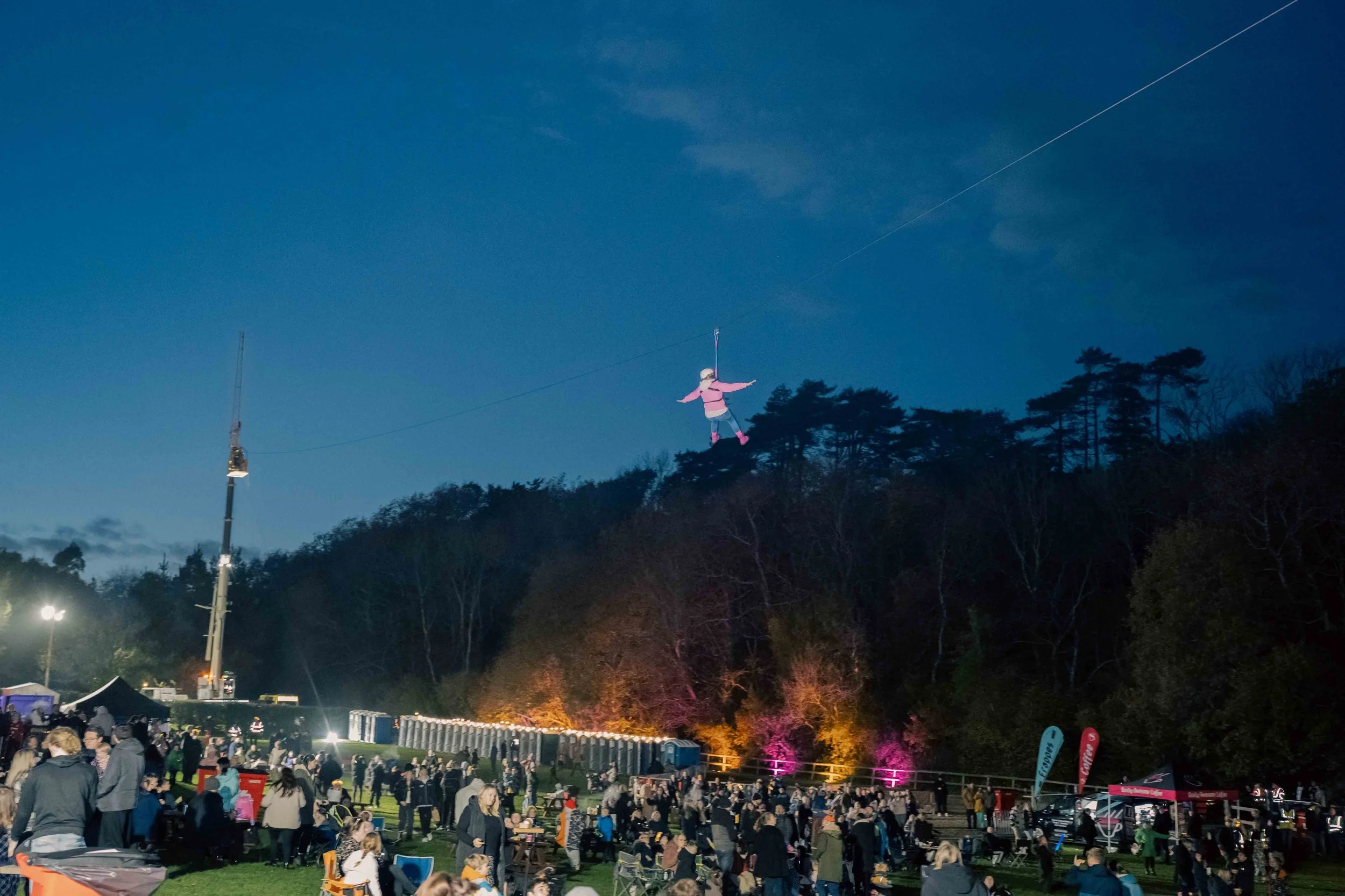 Fireworks for Mountbatten at Robin Hill 2025