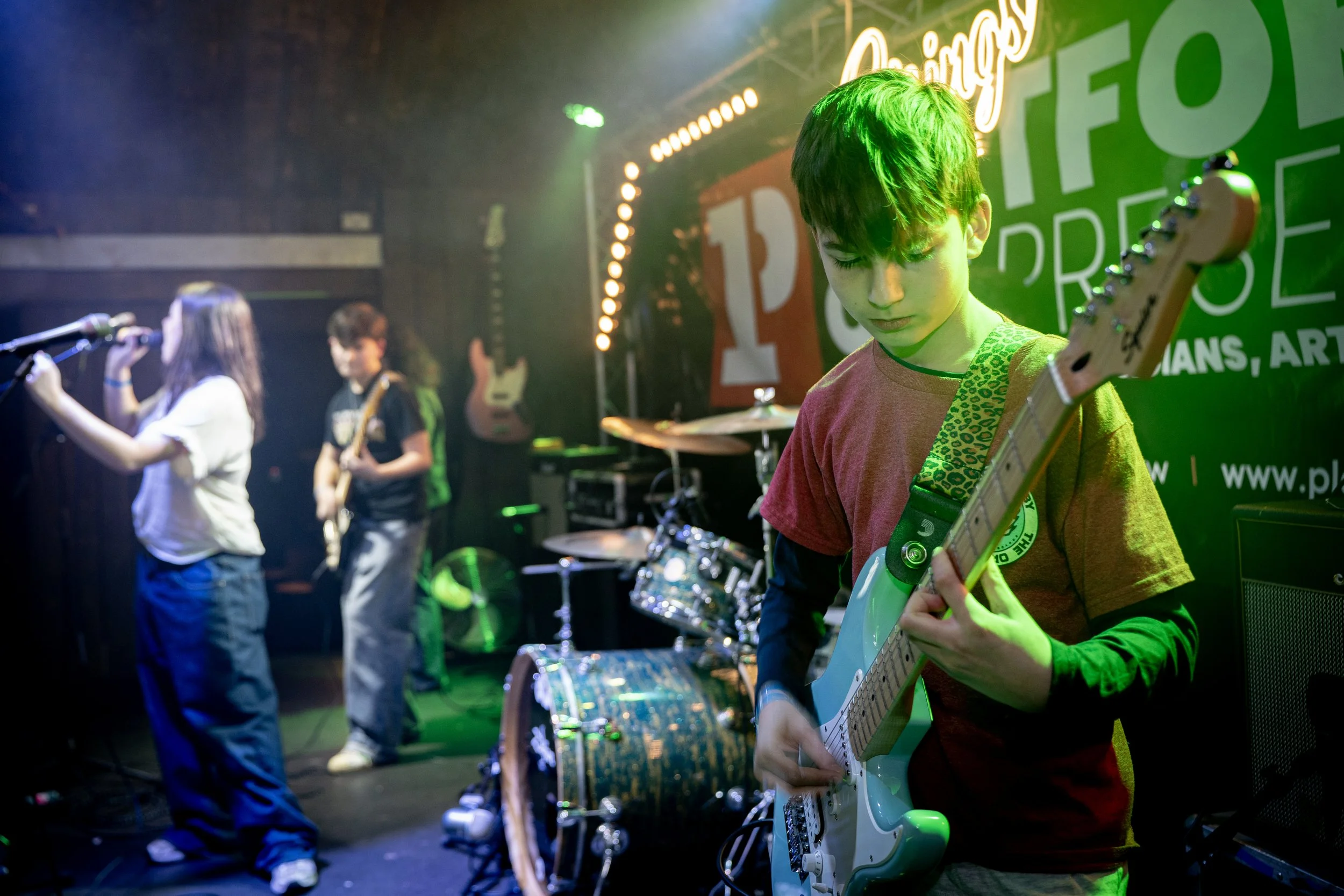 Platform One Rock School showcase at Strings Bar &amp; Venue