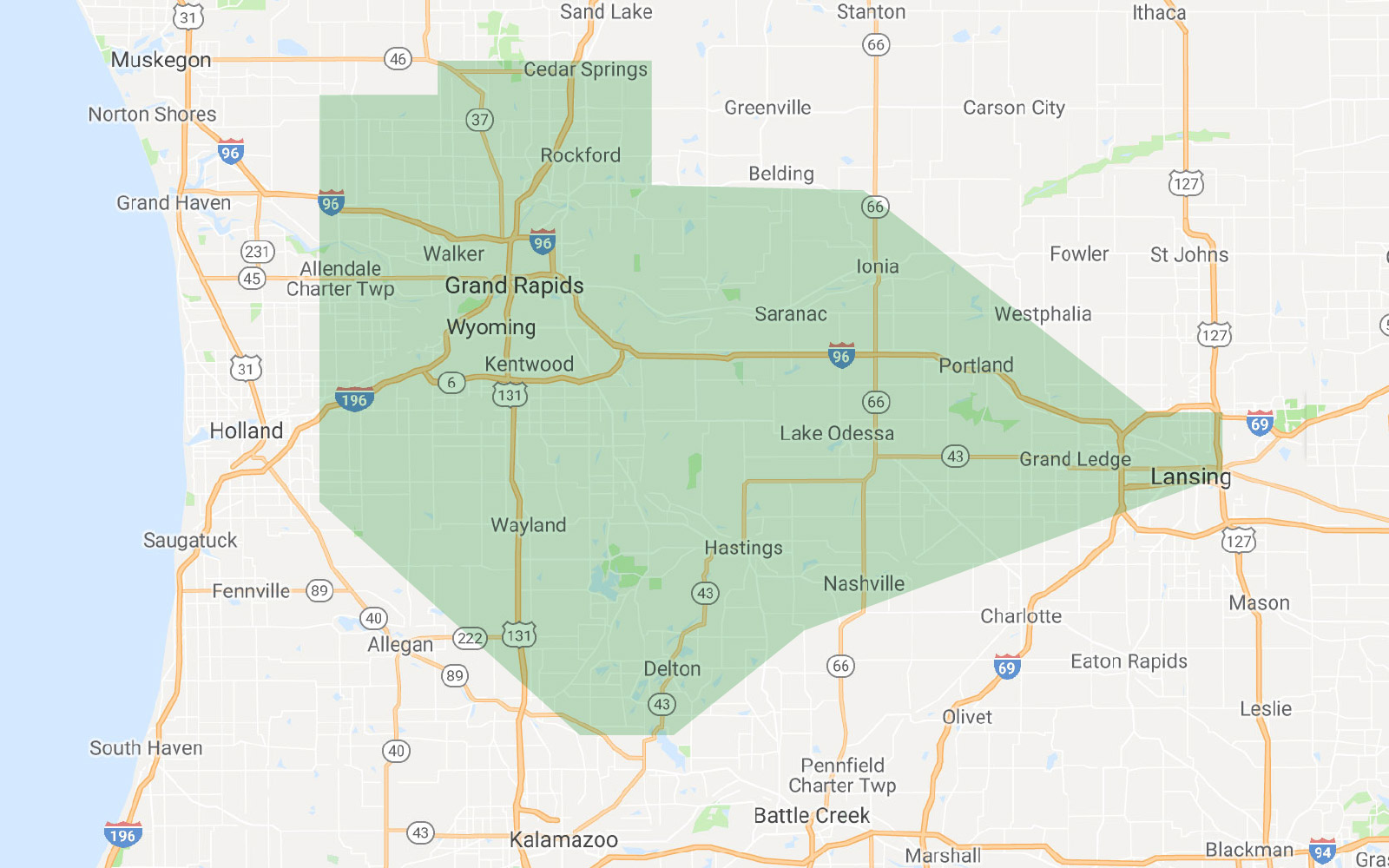 Grand Rapids Service Area