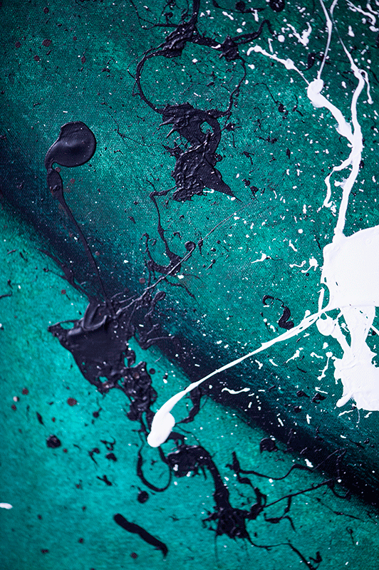 Green Ocean Blend - Closeup 1