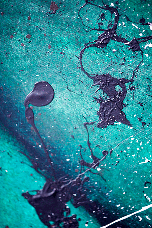 Green Ocean Blend - Closeup 2