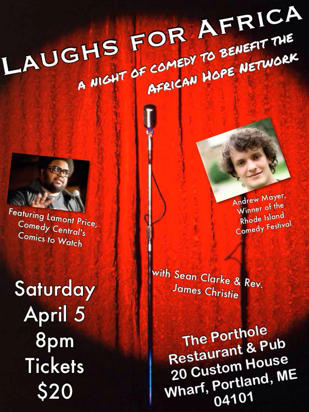 Laughs for Africa with Lamont Price