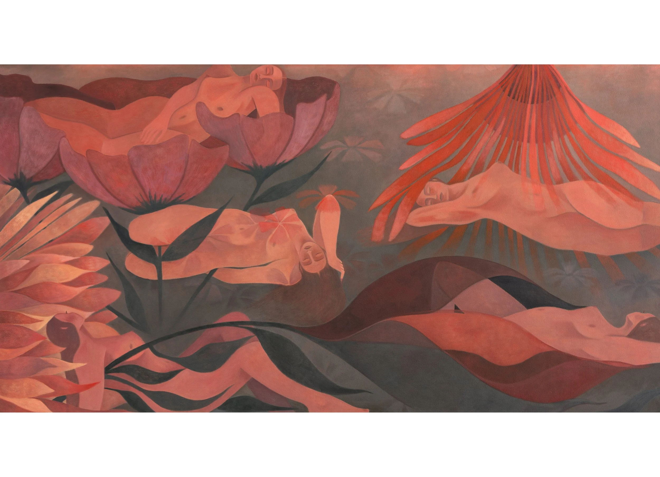 WE ARE SLEEPING IN THE GARDEN