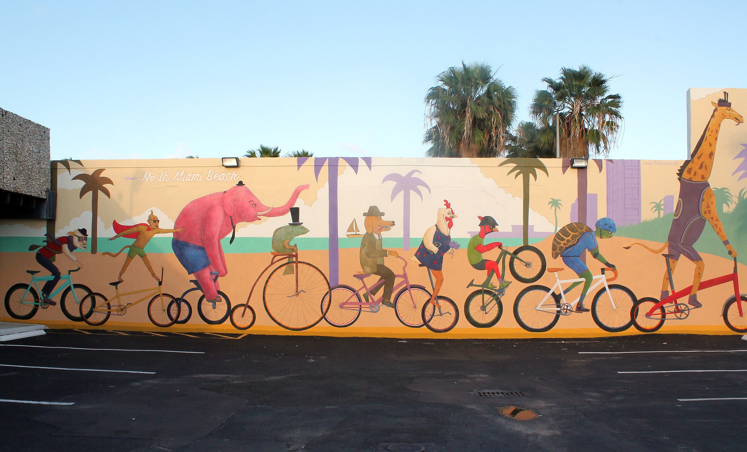 Miami Bicycle and Repair Mural