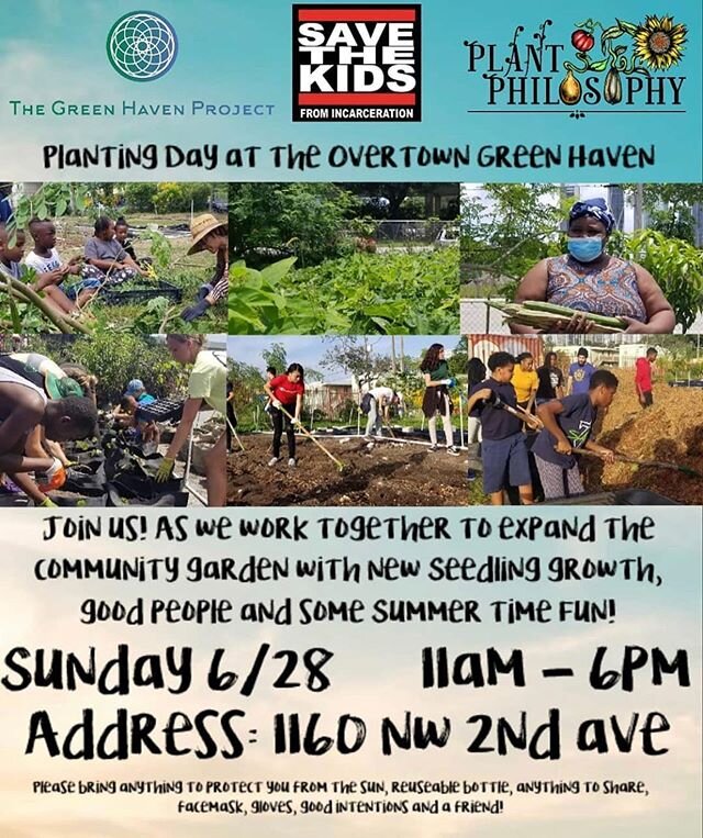 Come out to the #overtowngreenhaven this Sunday June 28th for planting day! 
Volunteers welcome, bring your friends and family! 
I&rsquo;ll be painting outdoors as well if anyone would like to help/contribute!
Follow @green.haven.project @beyondviewt