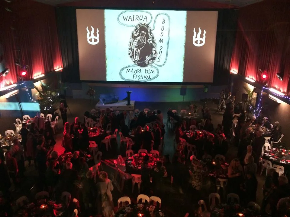 Packed house at the Gaiety Cinema, Wairoa, for the Maori Film Awards.
