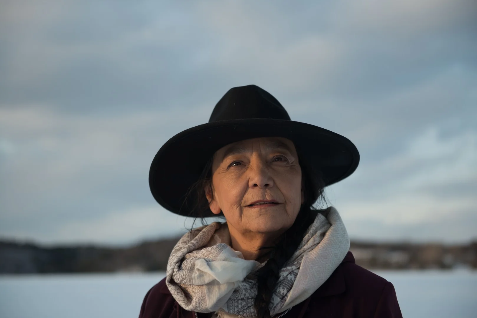 Tantoo Cardinal in Falls Around Her