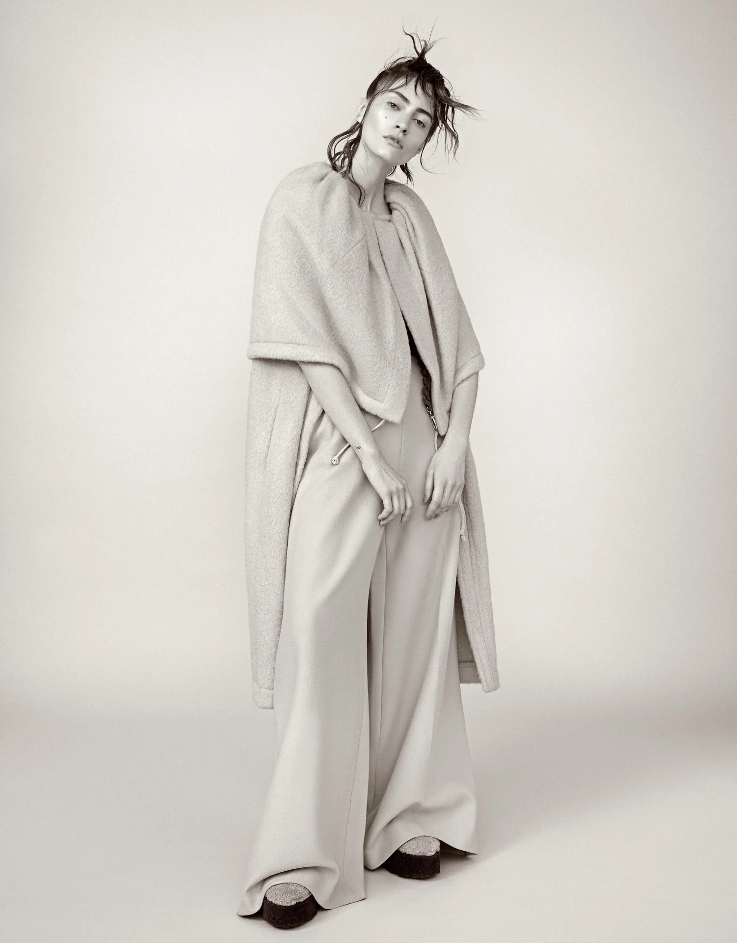 Marine Deleeuw Wearing, Fendi Cold Comfort Vogue Taiwan Fall / Winter 2017 Brooklyn, NY Edition of 49 © All rights reserved.