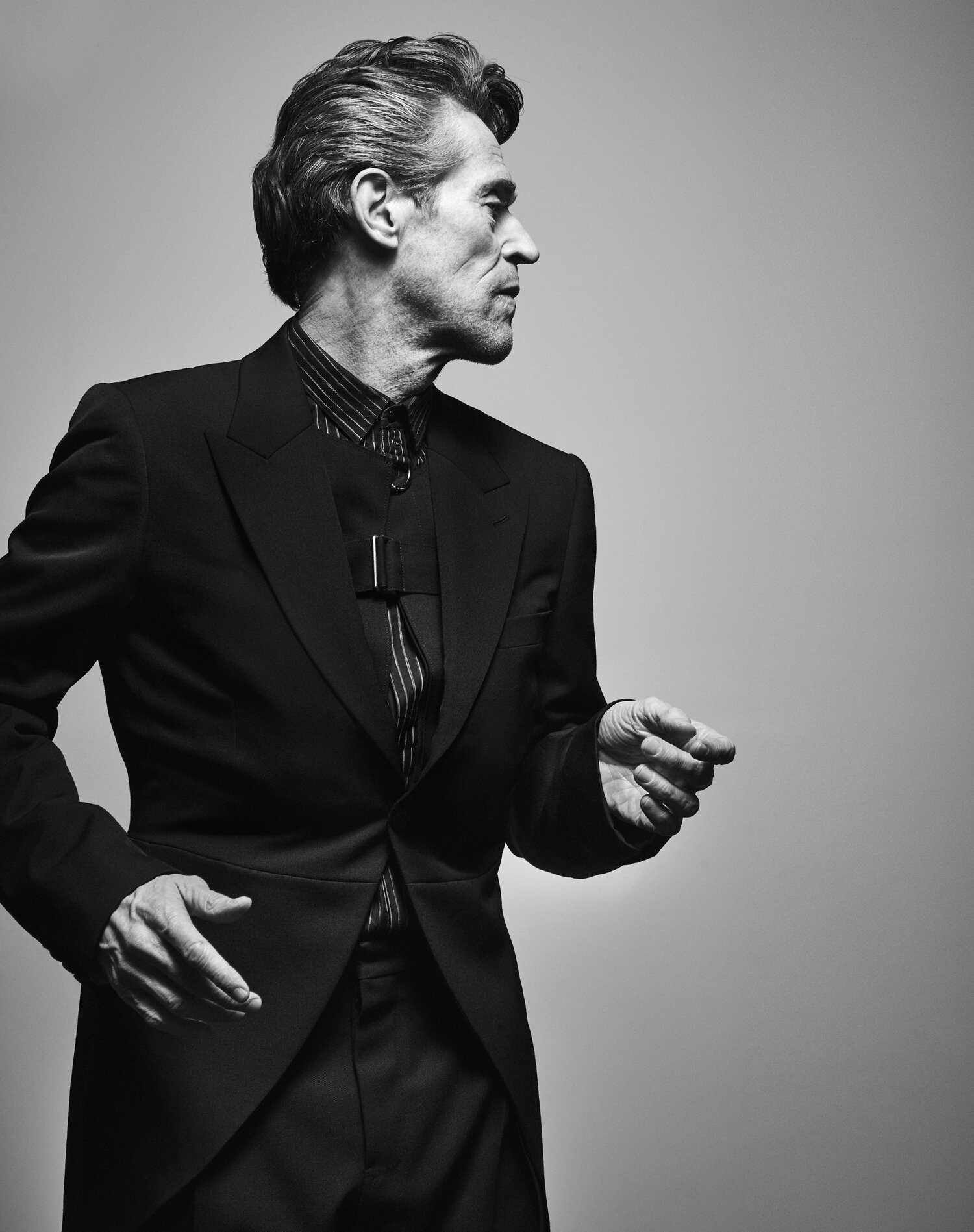 Wilem Dafoe Wearing, Comme des … Film Savant Essential Homme Fall / Winter 2018 LA, California Edition of 45 © All rights reserved.