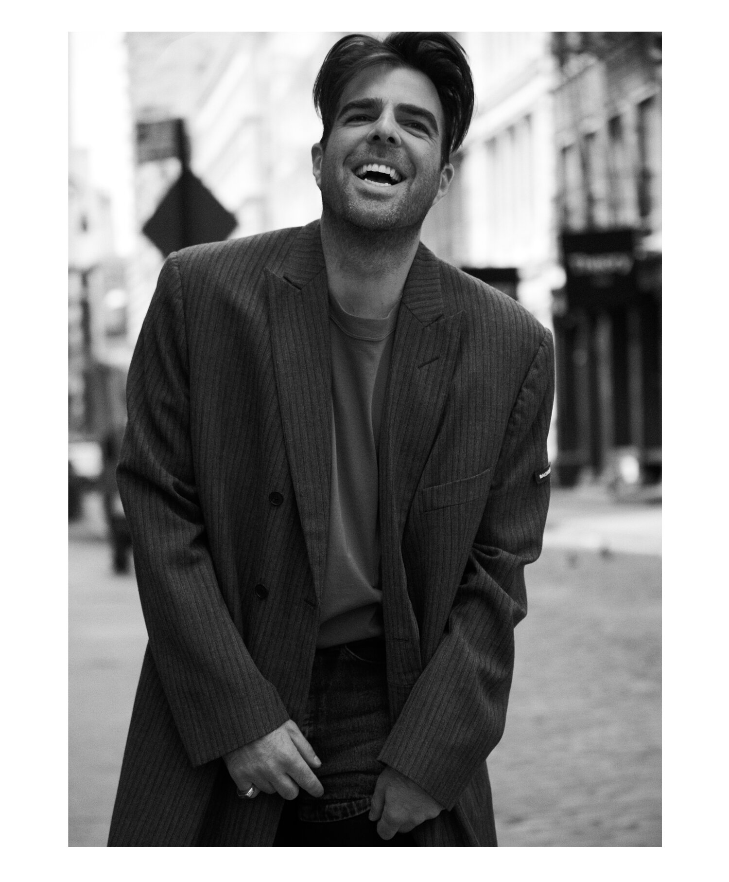 Zachary Quinto Wearing, Calvin Klein Film Savant Essential Homme Summer 2018 Soho, NYC Edition of 44 © All rights reserved.