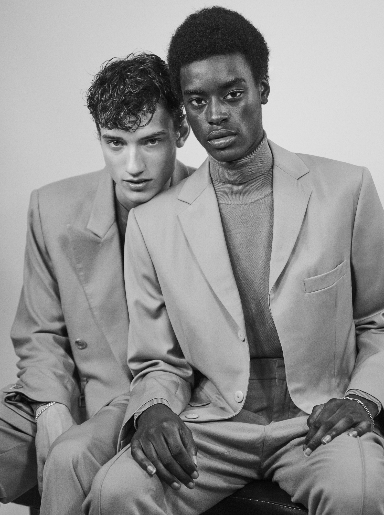 Serge & Babacar Wearing David Hart Call me by your name Vestal Winter 2020 Financial District, NYC Edition © All rights reserved.