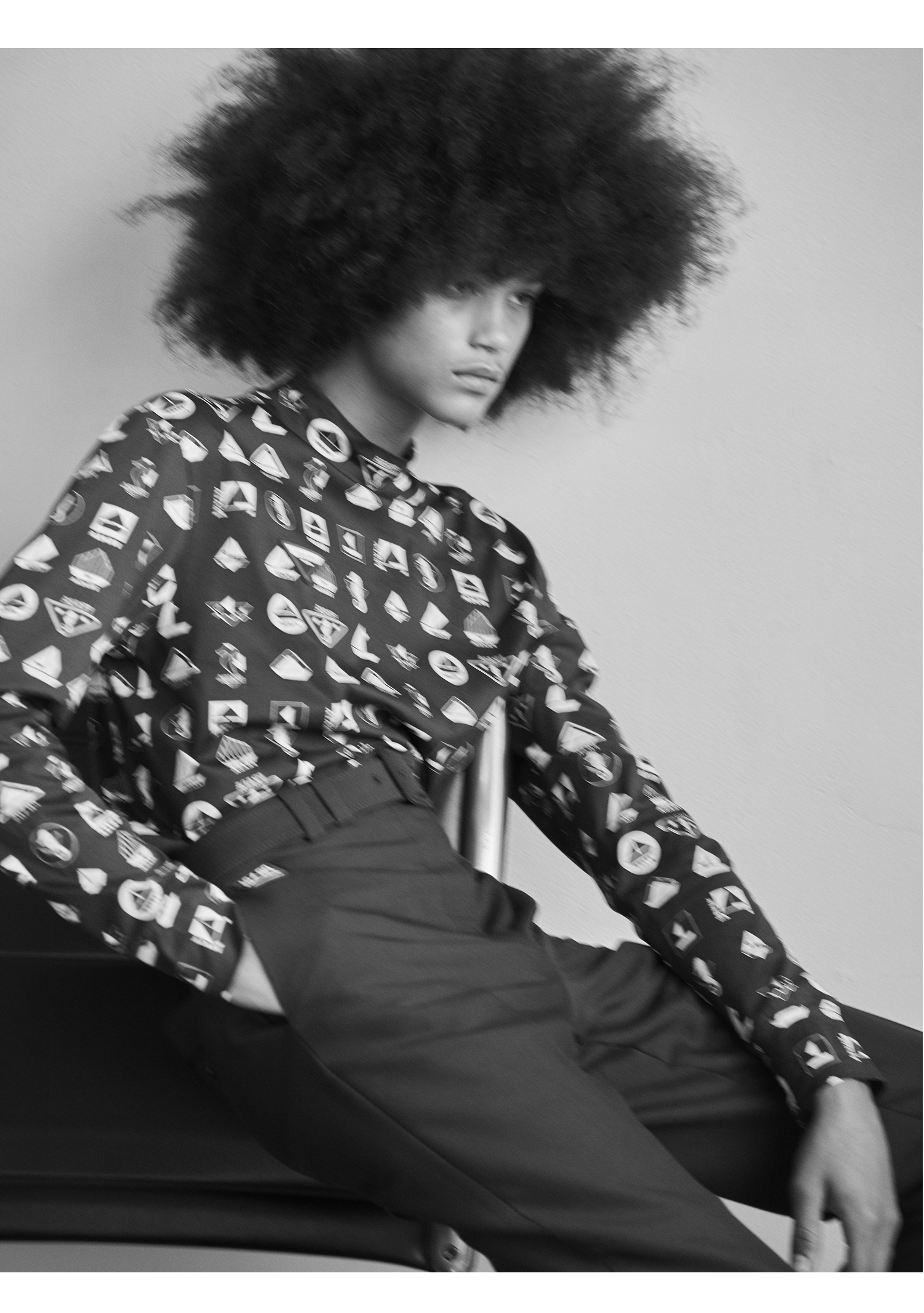 Joaquim Arnell Wearing, Prada Fixture Essential Homme Summer 2019 Brooklyn, NY Edition of 48 © All rights reserved.