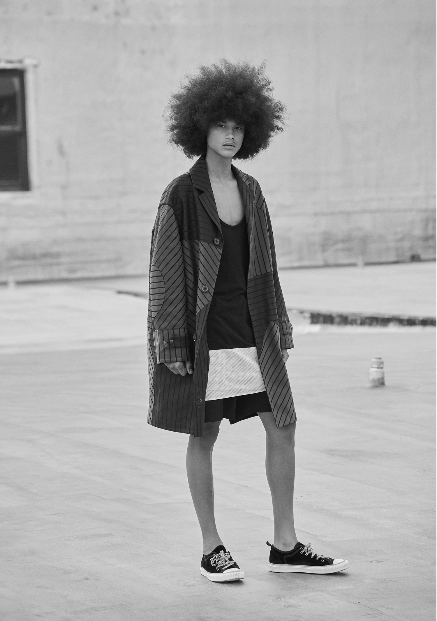 Joaquim Arnell Wearing, Fendi & Lanvin Fixture Essential Homme Summer 2019 Brooklyn, NY Edition of 48 © All rights reserved.