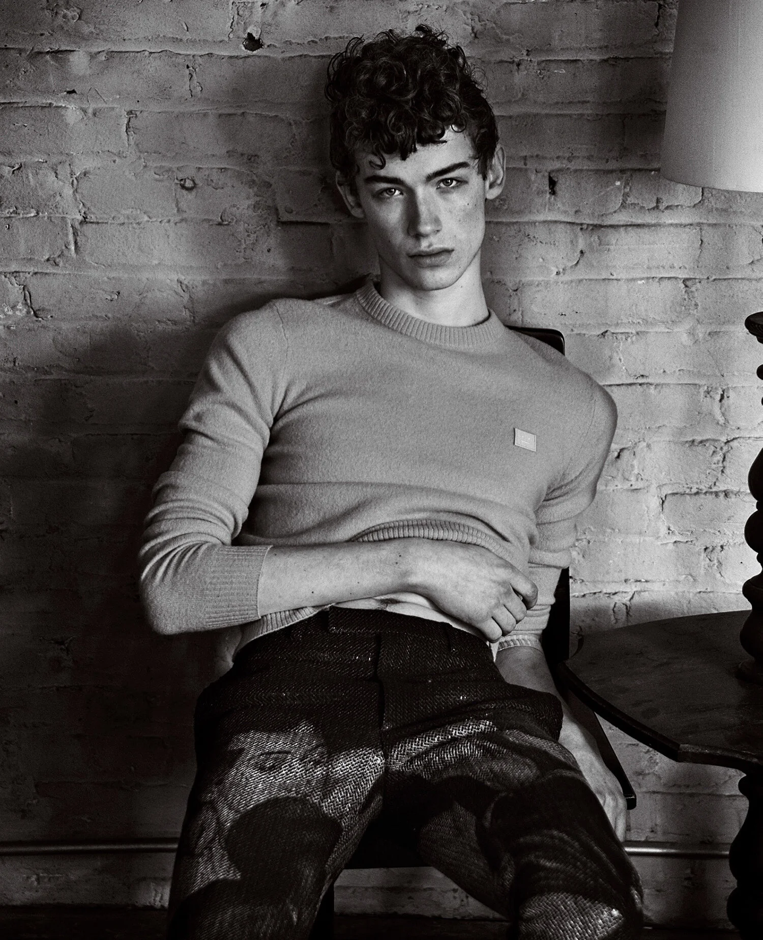 Wil Wadhams Wearing, Acne Studios When darkness falls Essential Homme Fall 2017 Brooklyn, NY Edition of 41 © All rights reserved.