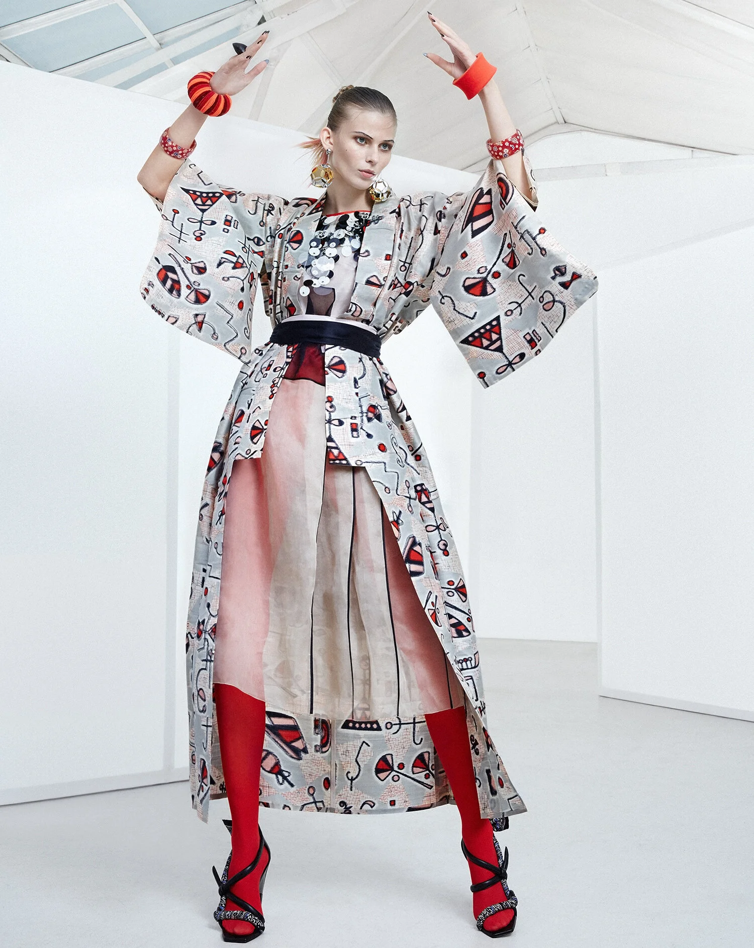 Monica Sawicka Wearing, Prada Reorient Express The Financial Times Summer 2016 London, UK Edition © All rights reserved.