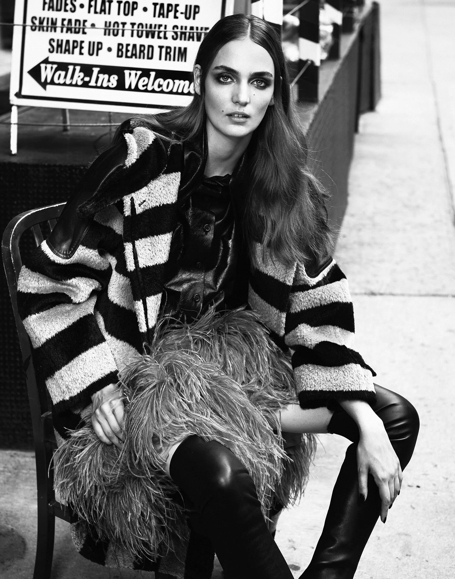 Zuzanna Bijoch Wearing, Chanel Kowy Wspanialy Jork Elle pl Fall 2014 NY Edition © All rights reserved.