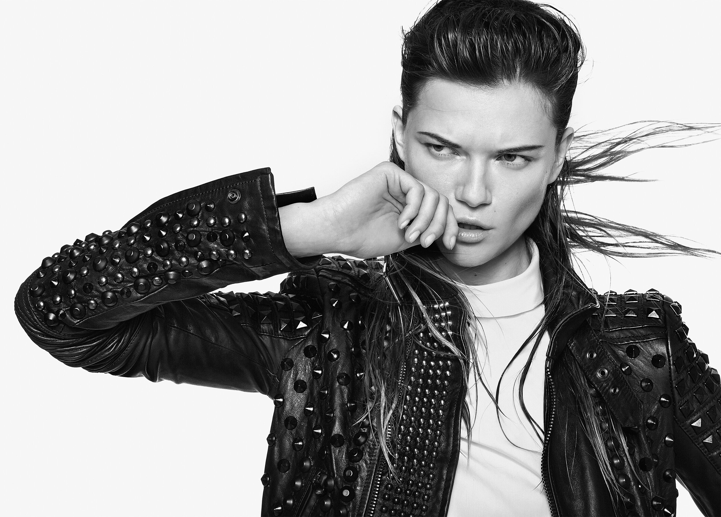 Kasia Struss Wearing, Diesel Black… Advertisement WWD Fall Edition 2016 Chelsea, NYC Print Edition