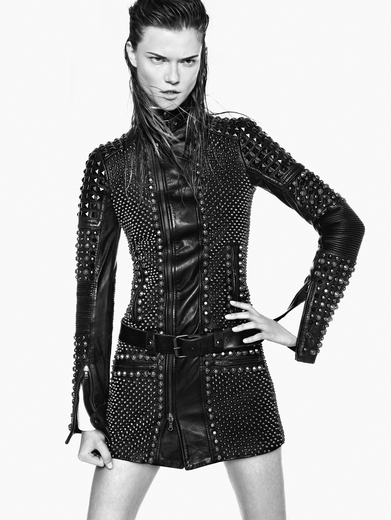 Kasia Struss Wearing, Diesel Black… Advertisement WWD Fall Edition 2016 Chelsea, NYC Print Edition