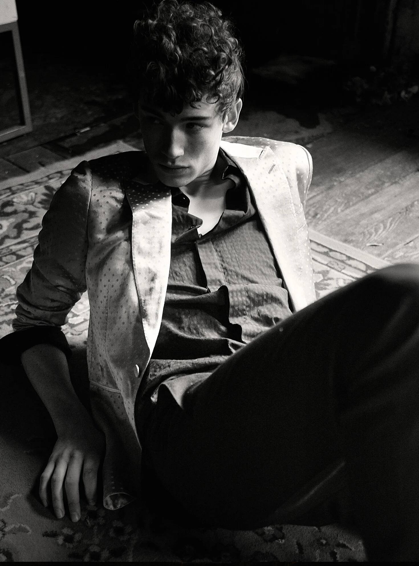 Wil Wadhams Wearing, Dior Homme When darkness falls Essential Homme Fall 2017 Brooklyn, NY Edition of 41 © All rights reserved.