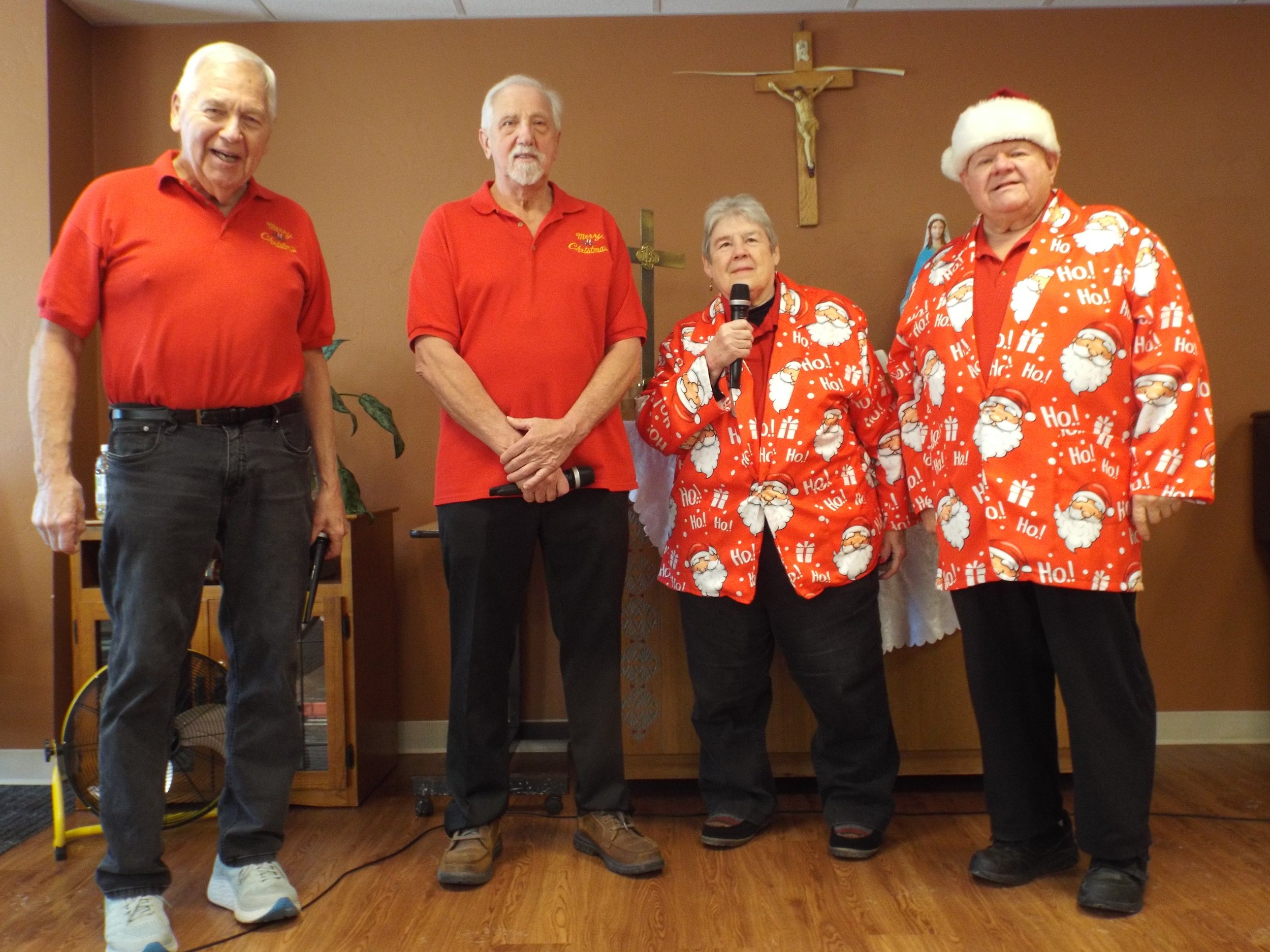 The Xmas Tom's Tunes singers