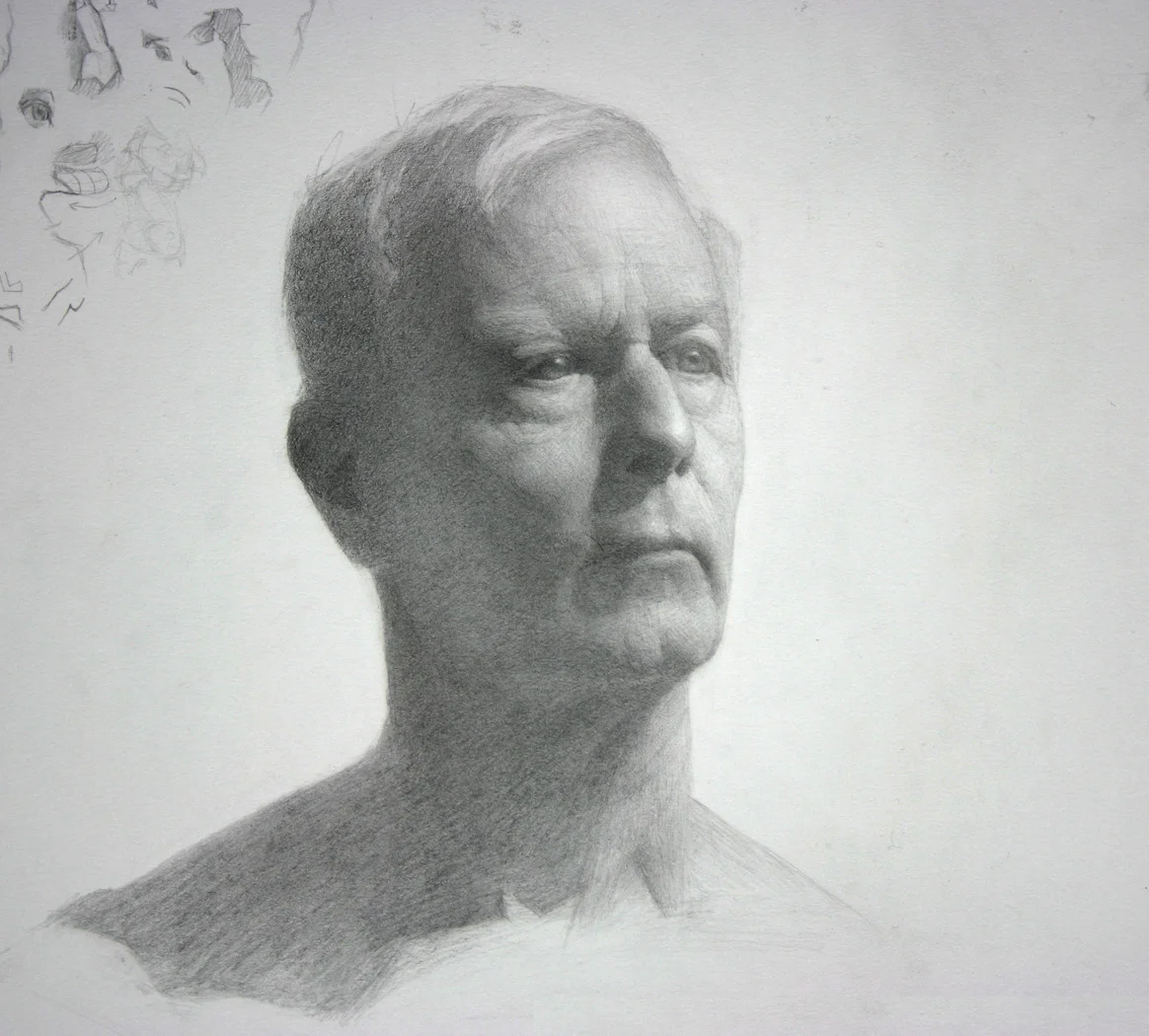    John , Graphite on Paper, 14"x 11" 2008      
 ﻿  